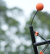 Xerceo Youth Baseball Swing Trainer, Adjustable Height Batting Trainer with Auto Reset, High-Dens...