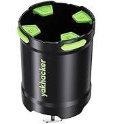 YAKHACKER Kayak Cup Holder with Rubber Tab - Multi-Functional and Anti-toppling Cup Holder for Ka...