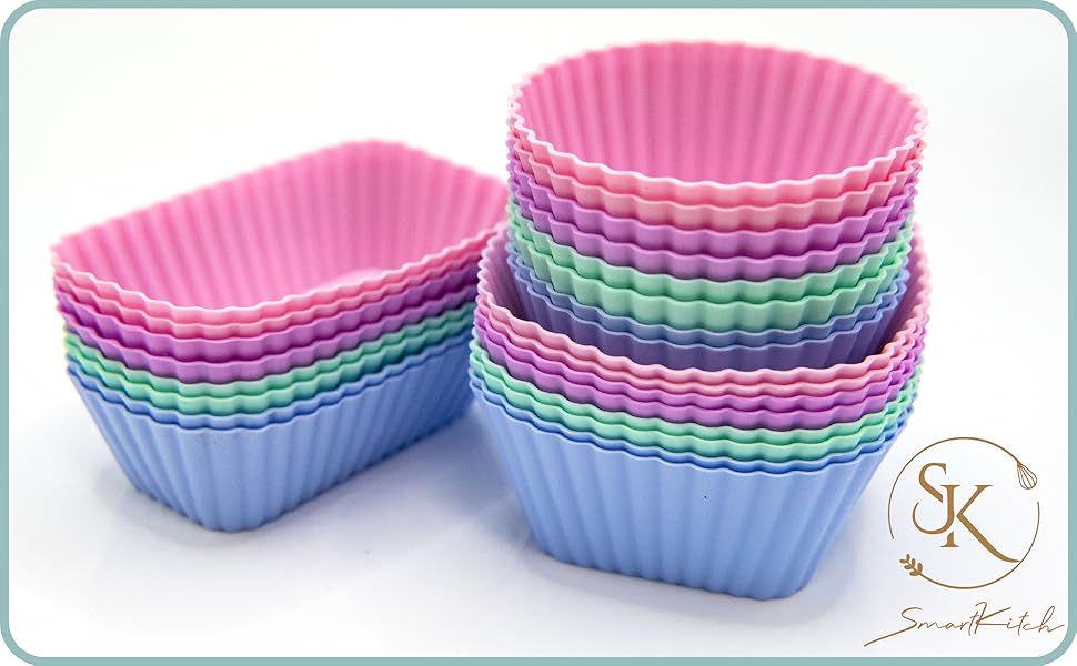 silicone cupcake liners