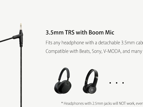 Bendable Boom mic