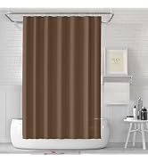 Coffee Shower Curtain Liner Bath Curtain with 3 Magnets Thickened Water Proof Quick Drying Shower...