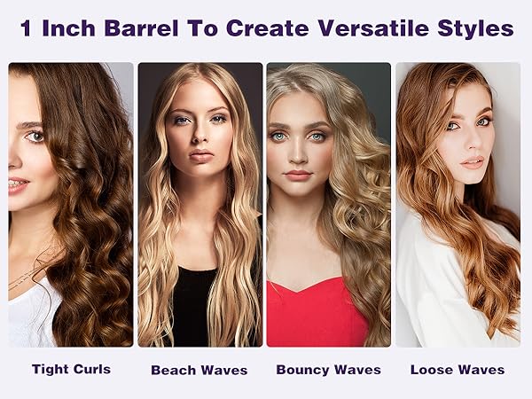 1 inch long barrel curls