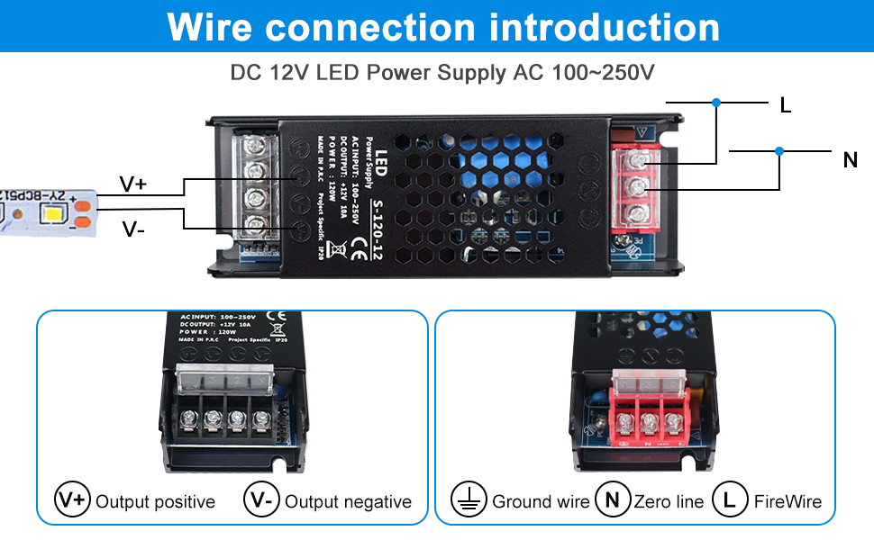 12 volt power supply