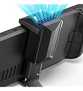 JSAUX Cooling Fan for Steam Deck, Innovative Cooler with Stand Compatible for Steam Deck OLED-GP0201