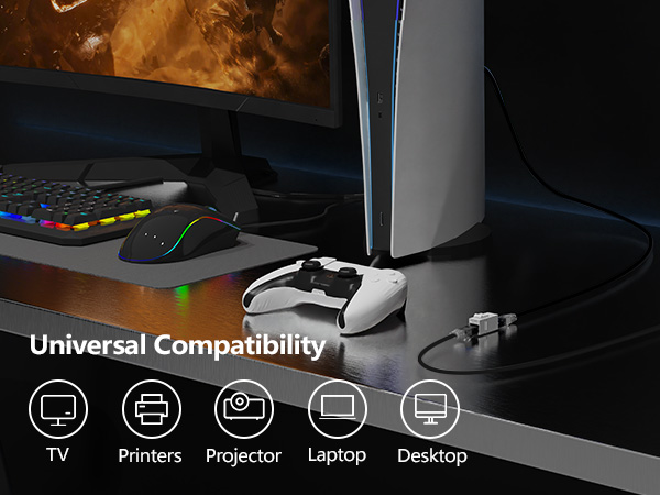 Flexible Cat6 Patch Cable