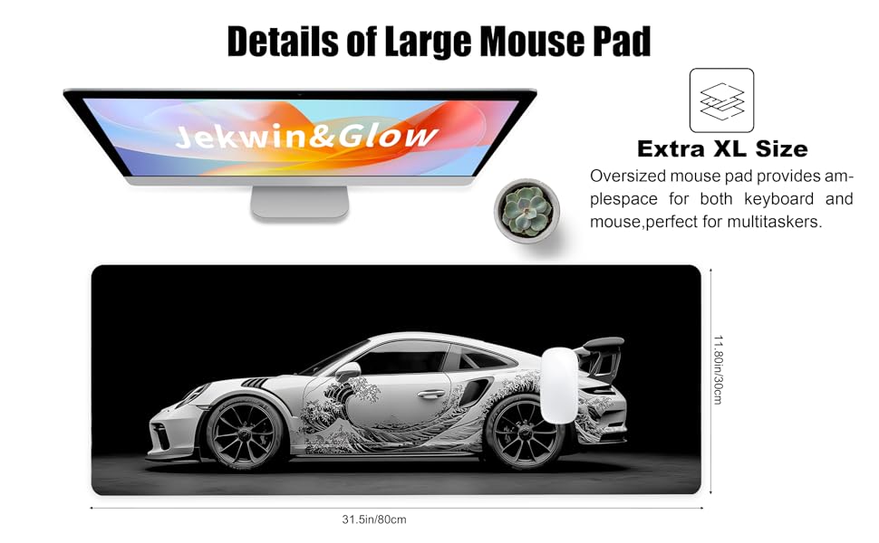 Details of Large Mouse Pad