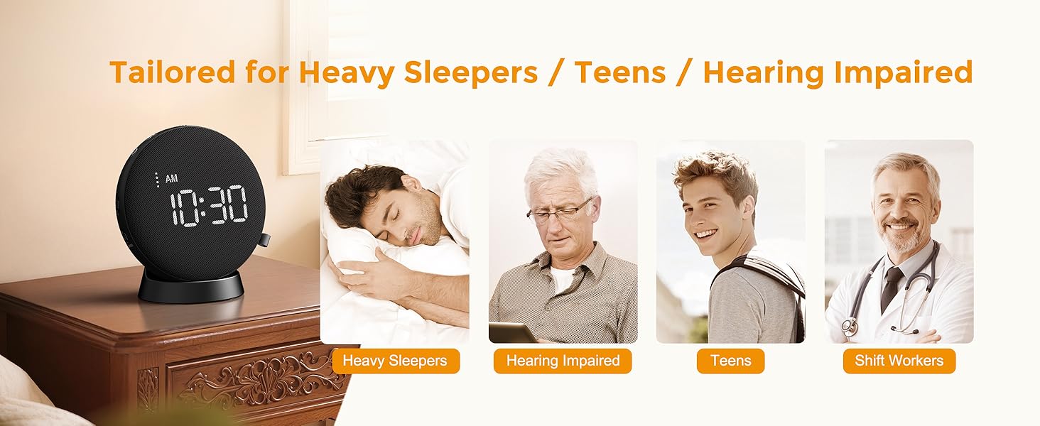 loud alarm clock for heavy sleepers alarm clock for heavy sleepers adults alarm clock loud