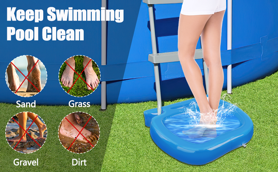 foot wash for pool