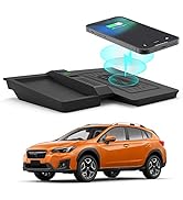 CarQiWireless Wireless Charger for Subaru Crosstrek Accessories 2018-2023, for Impreza Accessorie...