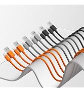 QIRUOZ Lightning Cable 6-Pack [Apple MFi Certified] iPhone Charger Set - 3/6/10 FT Braided Nylon ...