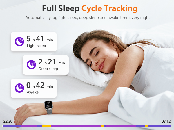 Sleep Tracker; smart watch for android phones