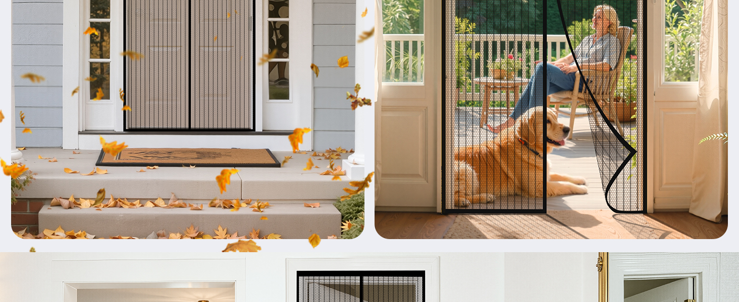 Magnetic Screen Door