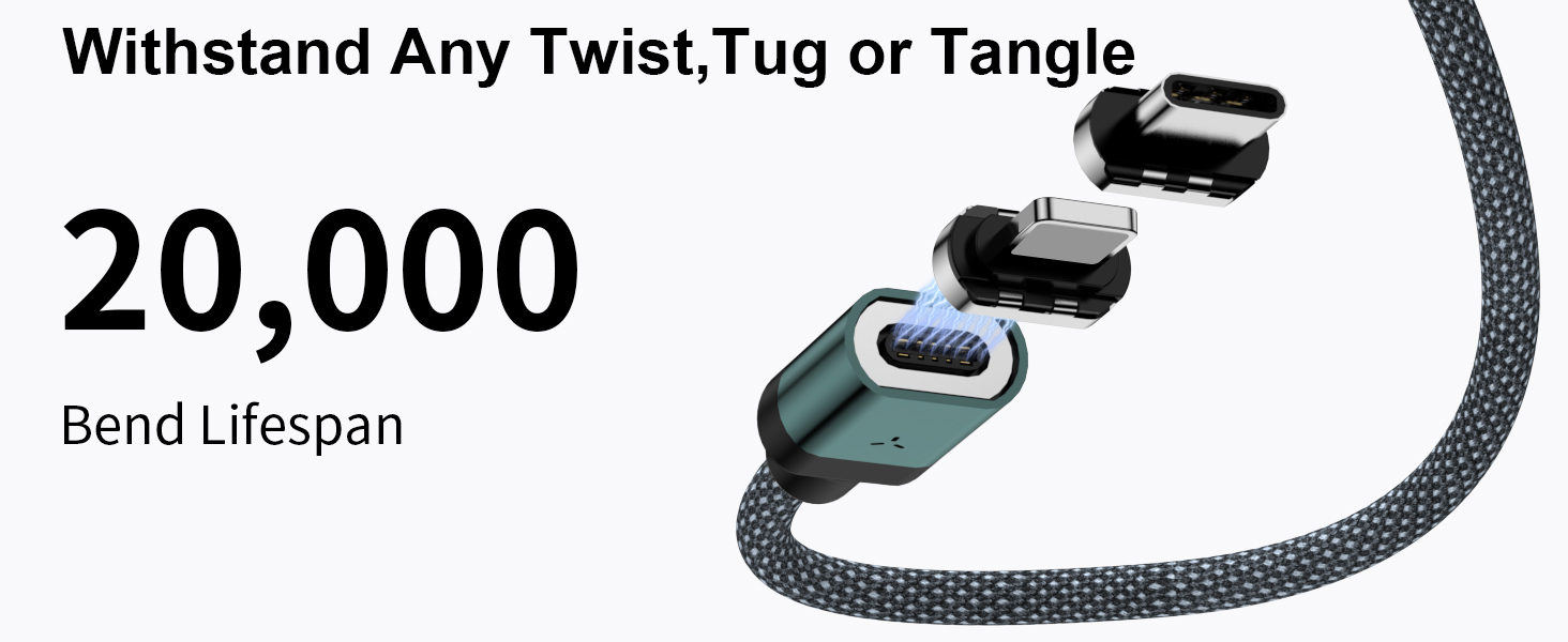 100W Magnetic Charging Cable