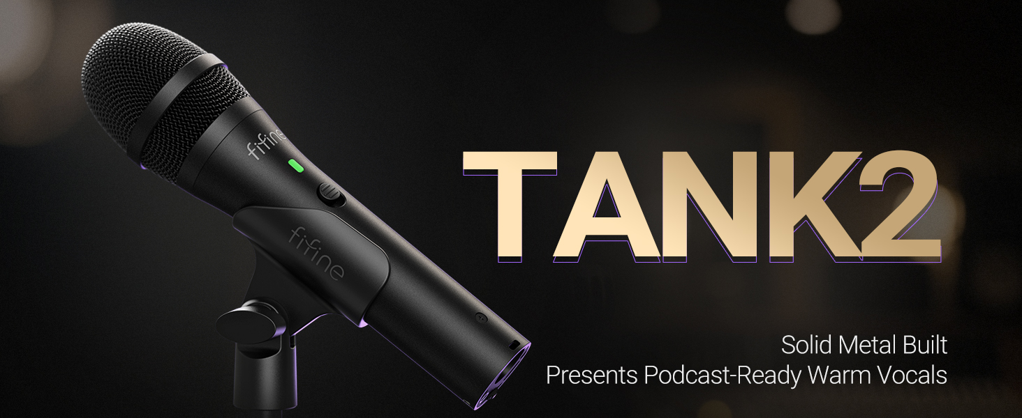 handheld dynamic microphone