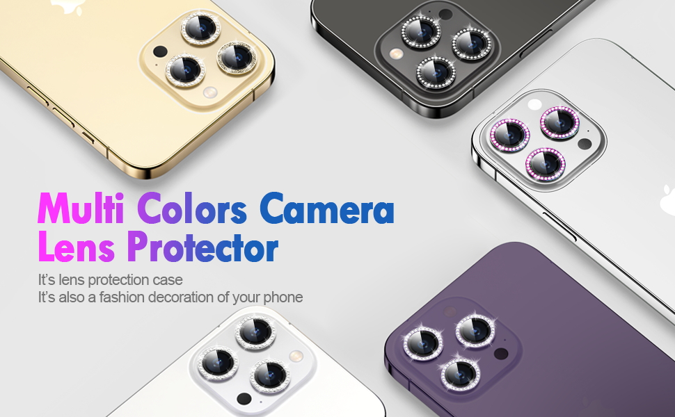 iphone camera lens protector multicolor