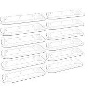 SpaceWhisper Floating Shelves for Wall, 12-Pack 15" Wall Shelves for Bathroom, Bedroom, Living Ro...