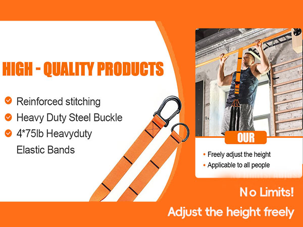 pull-up assist band with different resistance 20,40 and 50lbs,pull ups exercise