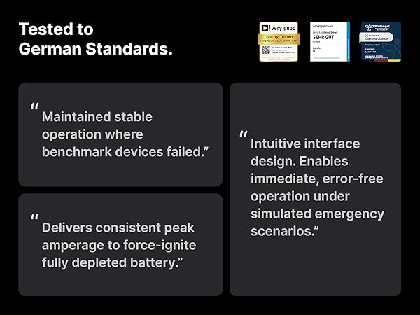 test to german standard