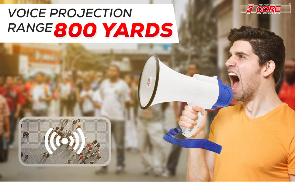 megaphones, bull horns, bull horn loud speaker, horn speaker, megaphone with mic, megaphone speaker