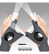 LED Flashlight Gloves, Valentines Day Gifts for Him Men Boyfriend Husband, Mens Gifts for Fathers...
