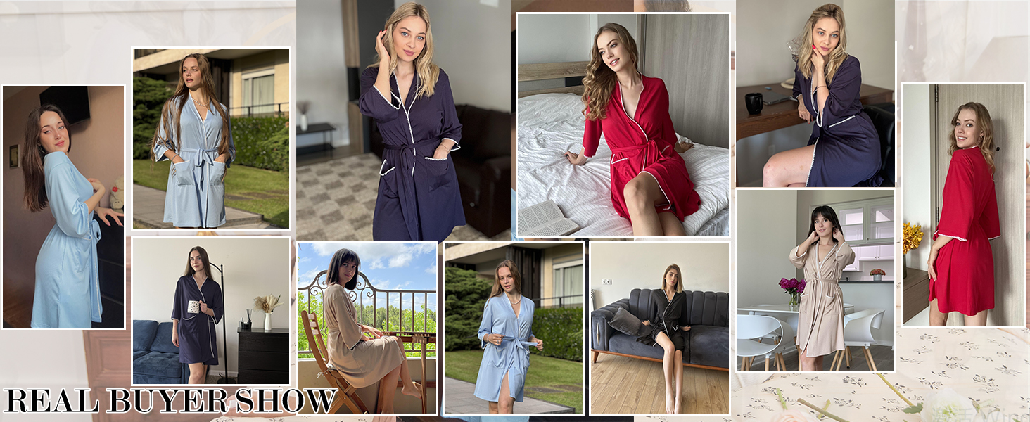 womens bathrobes