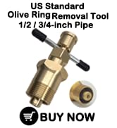 olive ring removal tool remover puller compression sleeve ferrule ferrule removal tool remover pulle