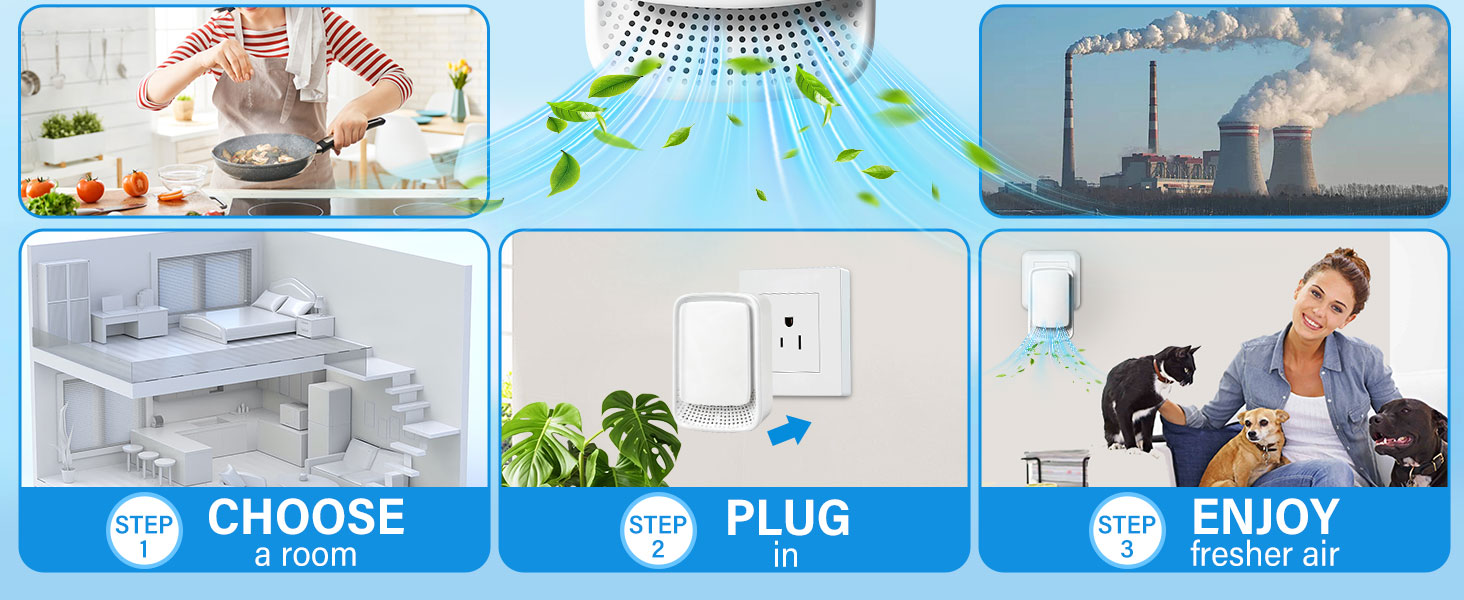 3 steps to enjoy a fresh air