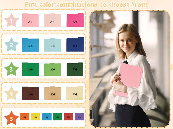 Multiple color combinations available