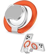Magnetic Finger Ring for iPhone 17 Pro Max Double-Sided Magsafe Phone Grip with Cat-Ear Kickstand...