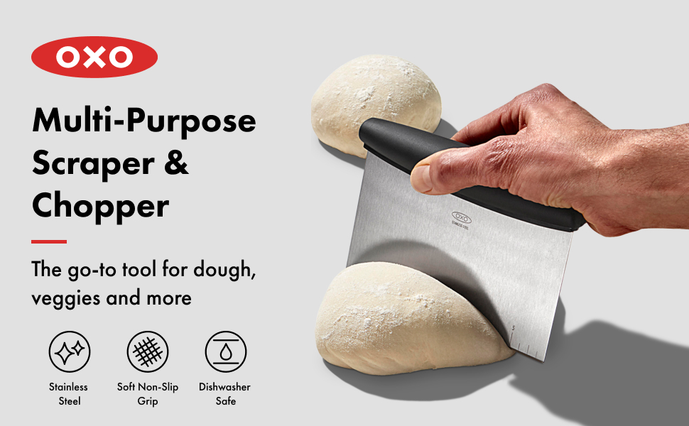 Bench Scraper Chopper