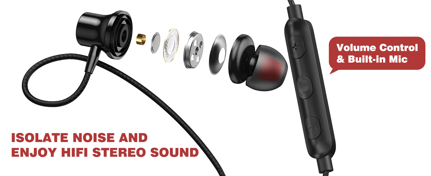 ear buds with microphone wired