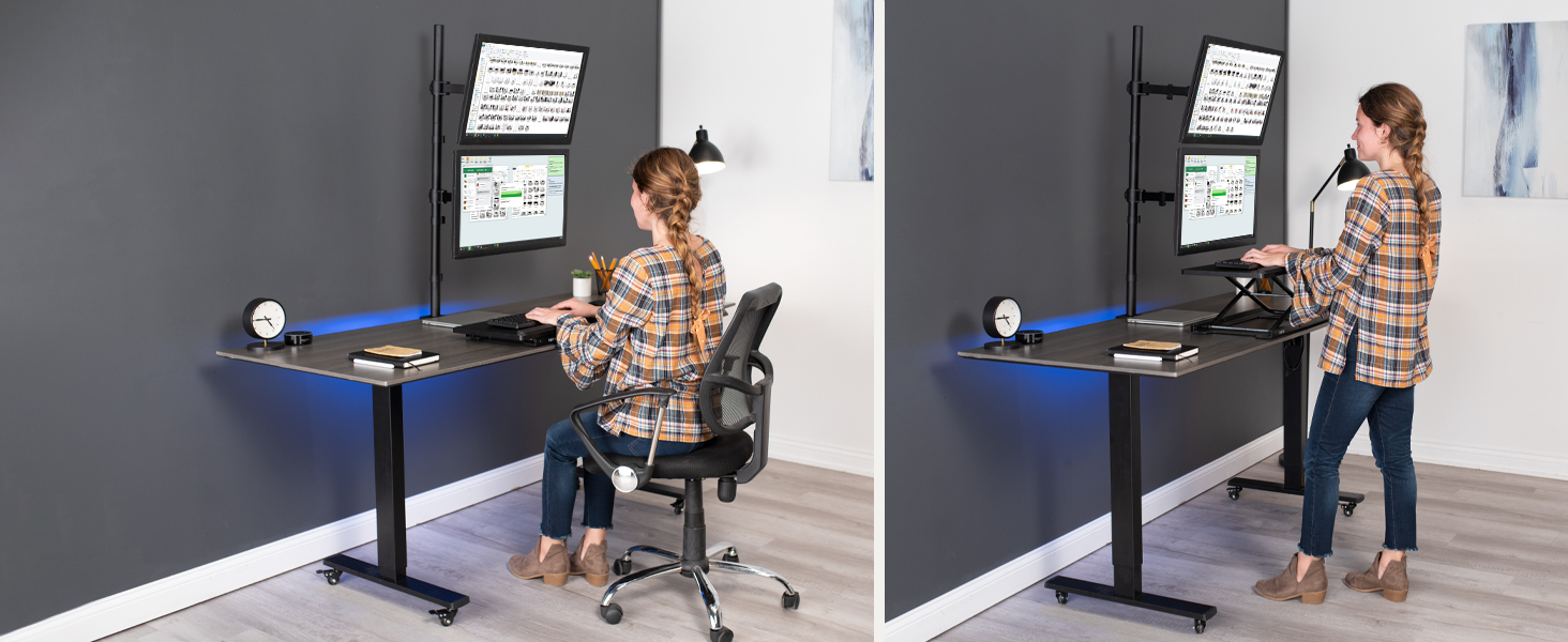 extra tall dual mount