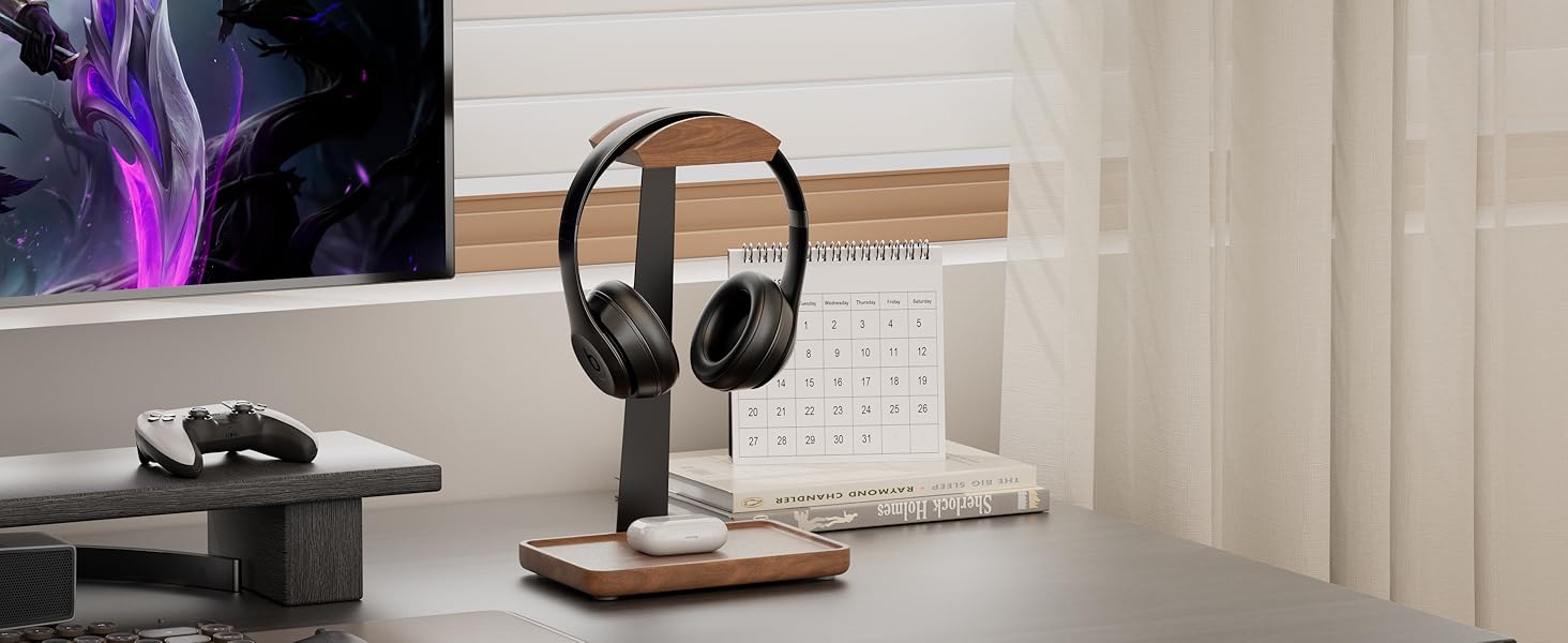 headset stand for desk