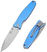 Mossy Oak Folding Pocket Knife, 7-inch Stainless Steel Drop Point Blade Knife EDC, Multi-Function...