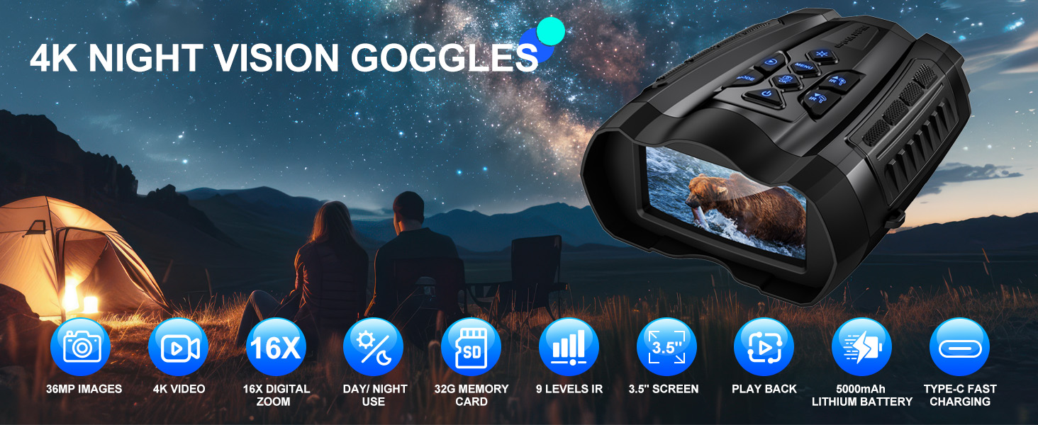 Night Vision Binoculars