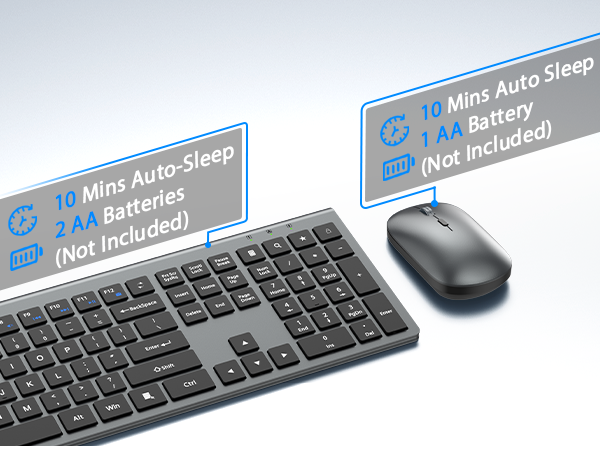 wireless mouse and keyboard combo