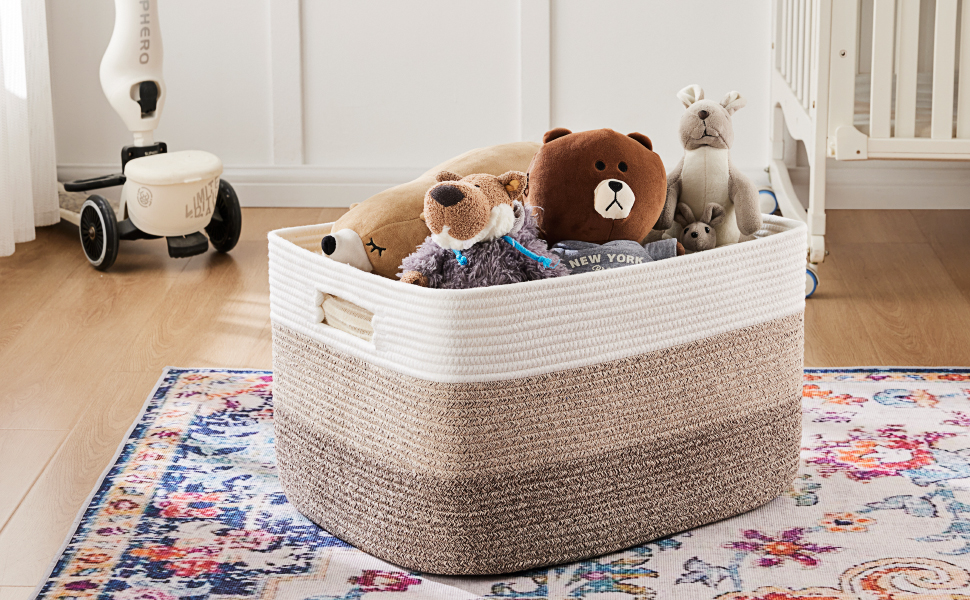 organizing cubes clothes hampers for bedroom aesthetic nursery woven blanket living room shelf