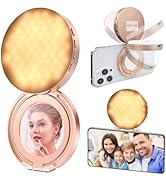 AURIANI Upgraded Magnetic Selfie Light for iPhone,Metal Portable Selfie Ring Light for Phone,LED ...