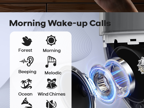 Dekala RESTON SUNRISE ALARM CLOCK5