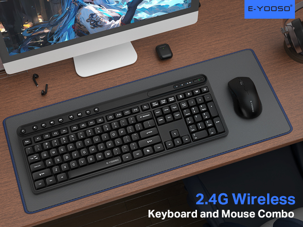 wireless keyboard and mouse combo