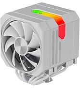 CPU Air Cooler with 6X6mm Heat Pipes,Dual 120mm Fan ARGB CPU Cooler 1600rmp,CPU Air Cooler AMD AM...