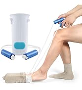 KEKOY 4INCH Sock Aid for Putting on Socks, Sock Assistant Device No Bending with Foam Handles &amp; L...