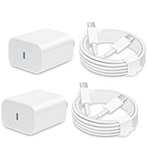 <2 Pack> for iPhone 15 Charger, iPad Charger with 6 FT USB C to C Fast Charger Cable Compatible w...