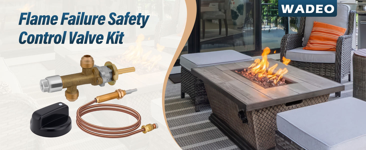 fire pit gas control valve