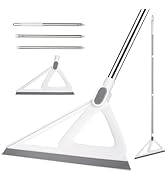 XXFLOWER Multifunction Silicone Broom,Squeegee Broom Sweeping Water and Pet Hair,Rubber Magic Bro...