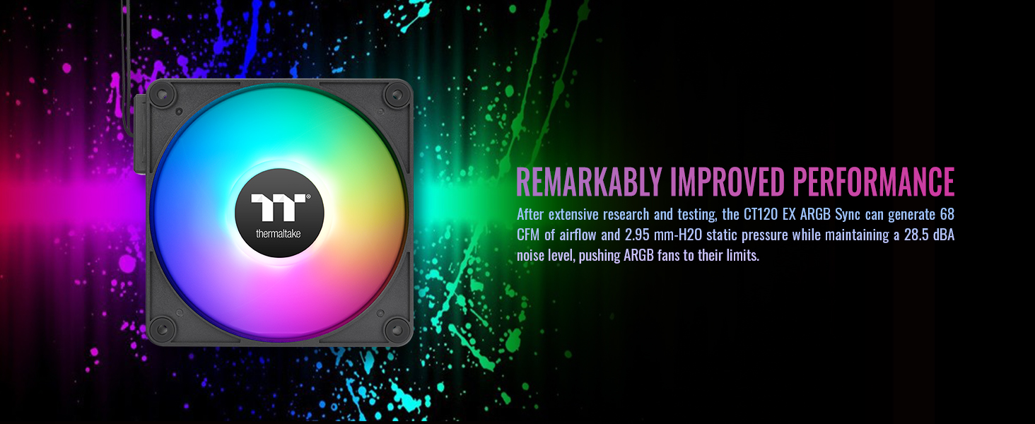 CT120 EX ARGB Sync PC Cooling Fan