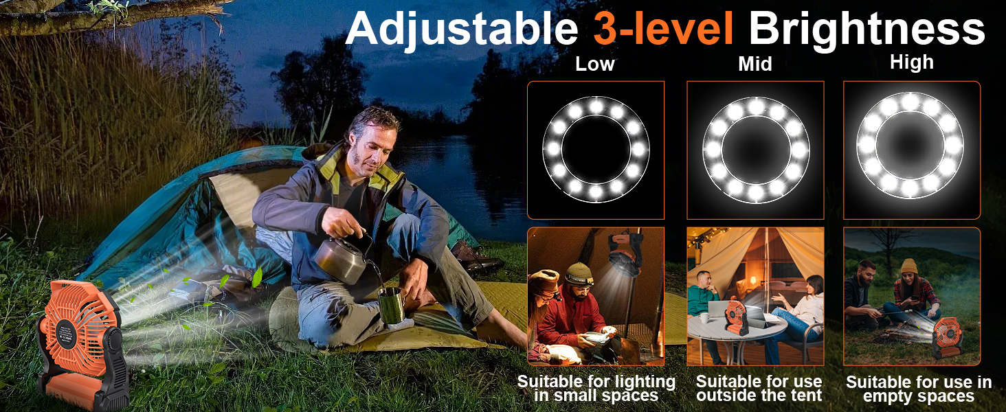 Camping Fan Cooling Fan Summer Fan