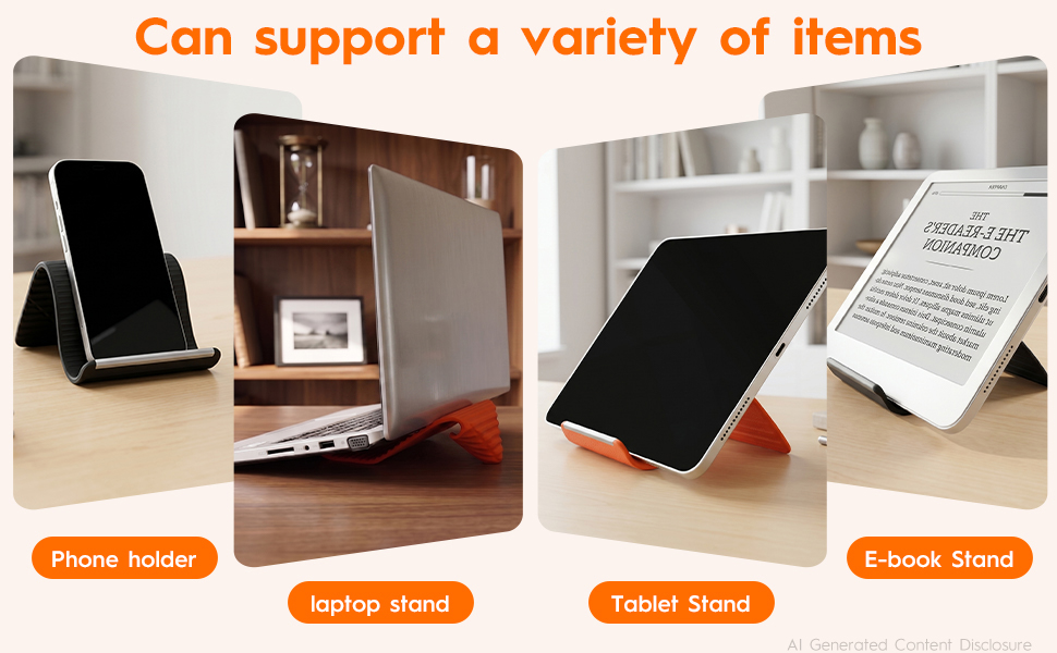Portable Anti-Slip Desk Bed Phone Mount for Travel Home Office