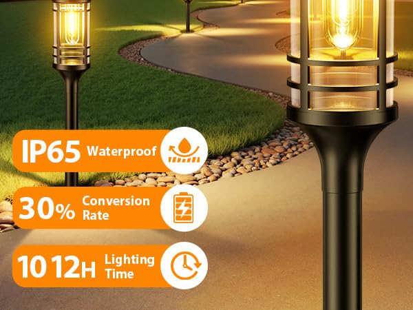 Solar Pathway Lights Outdoor