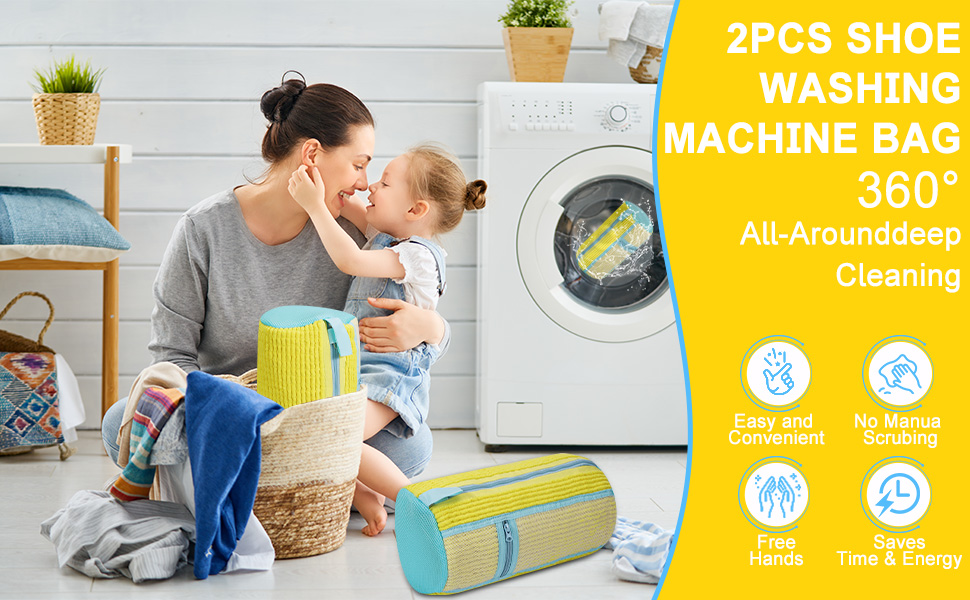 Shoe Washing Machine Bag
